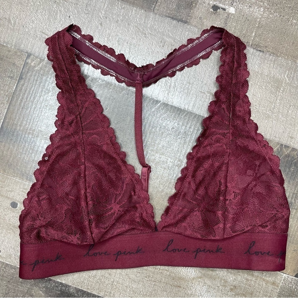 PINK by Victoria’s Secret Lace Bralette size Small